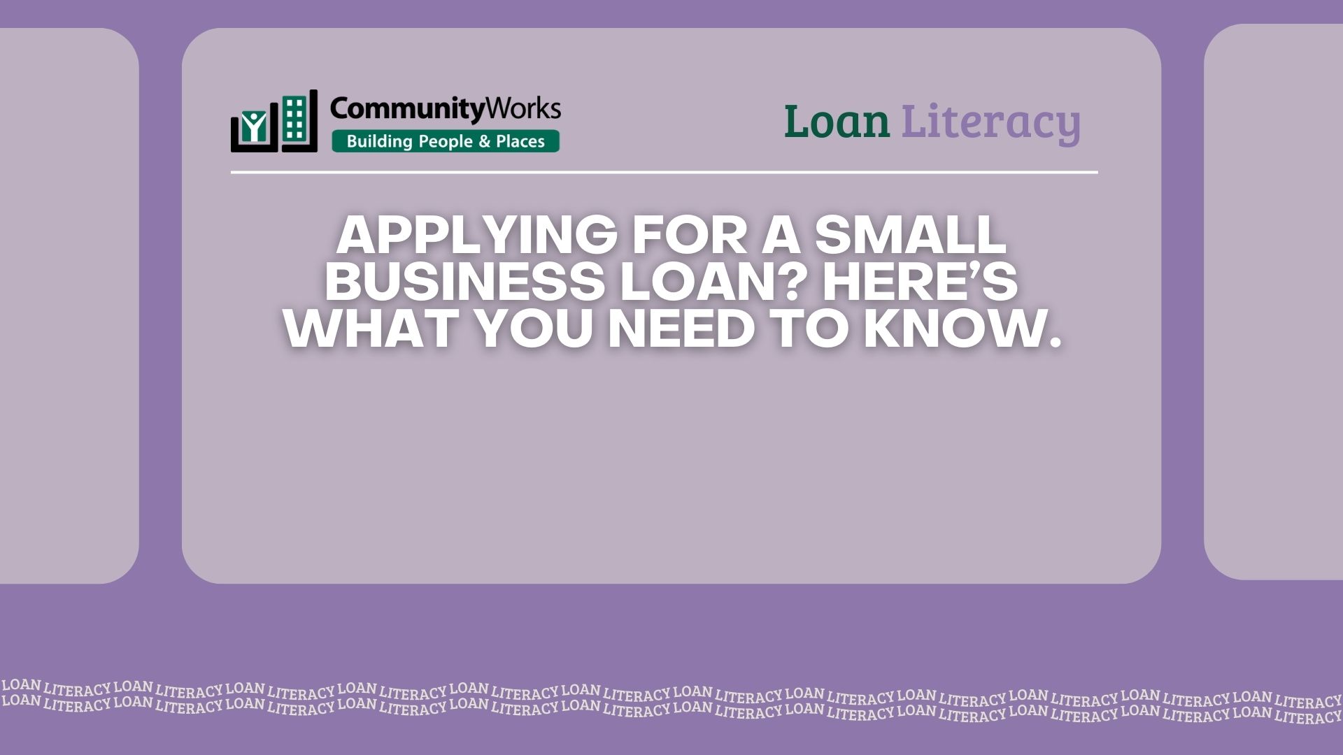 Applying for a Small Business Loan? Here’s What You Need to Know ...